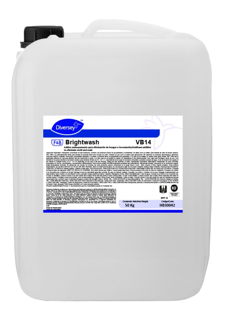 BRIGHTWASH / SU 860 VB14 50kg - Aditivo antiespumante